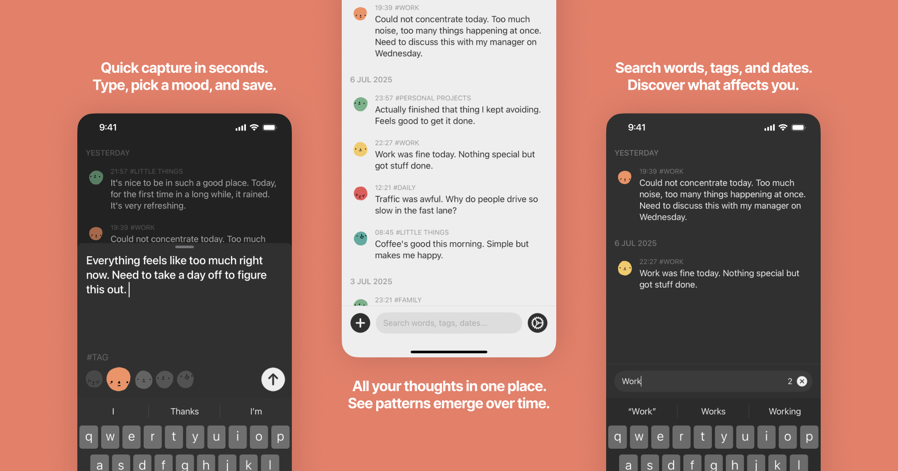 smthmind iOS screens